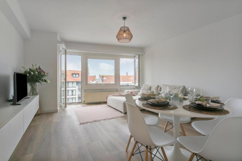 Gezellig Appartement Te Heist-Aan-Zee 克诺克－海斯特 外观 照片