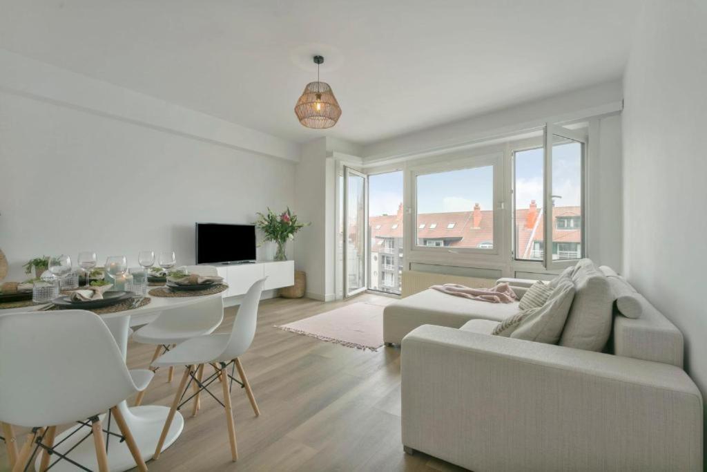 Gezellig Appartement Te Heist-Aan-Zee 克诺克－海斯特 外观 照片